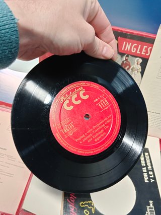 CURSO DE INGLÉS CCC POLYGLOPHONE ENSEÑA A DISTANCIA 1957 , tomo I y II