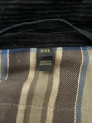 Chaqueta Belstaff Negra Talla XXL auténtica.
