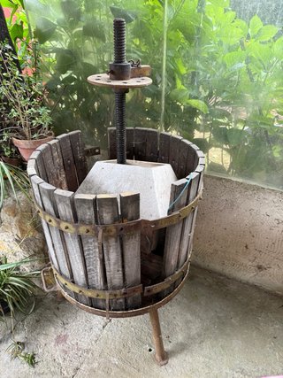 Prensa de Sidra de Madera