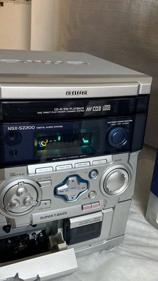 Minicadena Aiwa CX-NSZ200 NSX-SZ200 ¡NUEVA!