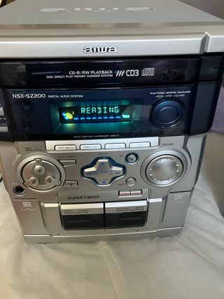 Minicadena Aiwa CX-NSZ200 NSX-SZ200 ¡NUEVA!
