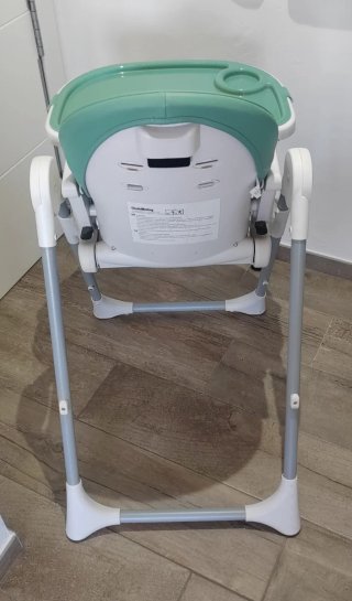Trona bebé GoldBaby color verde menta