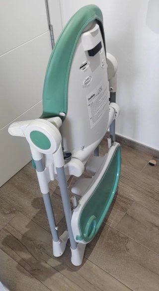 Trona bebé GoldBaby color verde menta