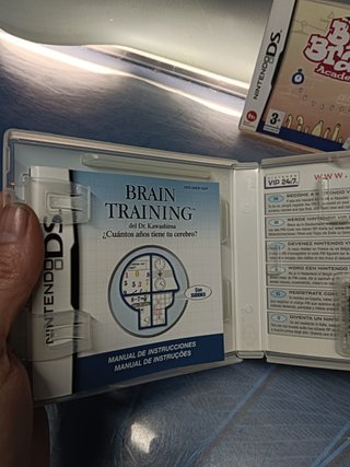 tres videojuegos Cocina Conmigo! Que Preparamos Hoy? + brain Training + Big brain Academy (Nintendo Ds)