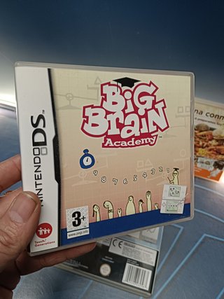 tres videojuegos Cocina Conmigo! Que Preparamos Hoy? + brain Training + Big brain Academy (Nintendo Ds)