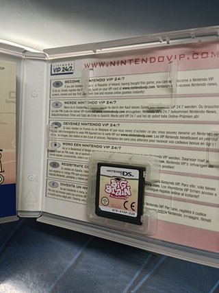 tres videojuegos Cocina Conmigo! Que Preparamos Hoy? + brain Training + Big brain Academy (Nintendo Ds)