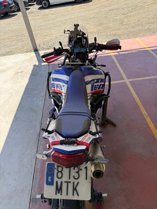 Yamaha T7 World Rally siniestrada