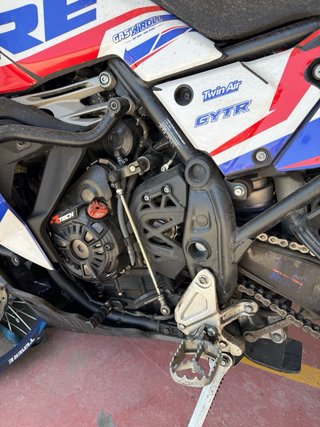 Yamaha T7 World Rally siniestrada