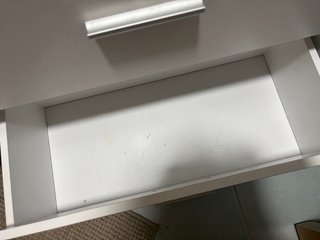 Cajonero de baño blanco