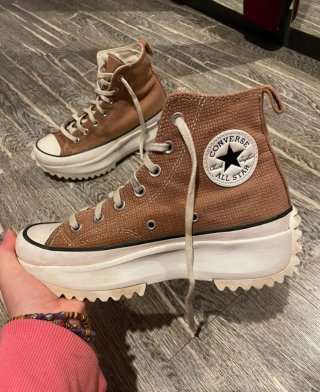 Converse Run Star Hike Rosa Talla 38