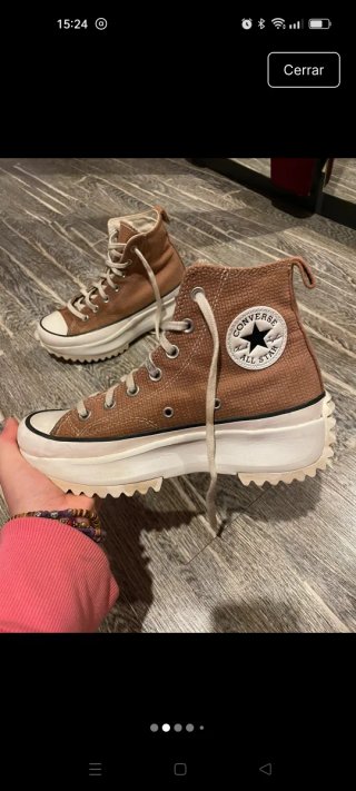 Converse Run Star Hike Rosa Talla 38