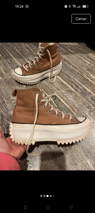 Converse Run Star Hike Rosa Talla 38
