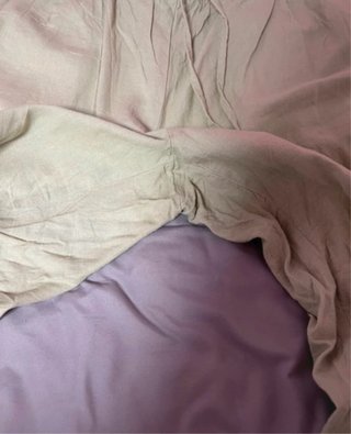 Pantalones anchos lino tiro medio