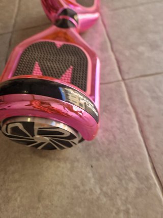 Hoverboard Rosa Metálico