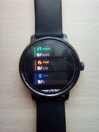 Smartwatch Deportivo Negro