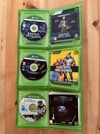 Pack 3 Juegos Xbox Avatar, Star Wars Suicide Squad