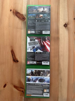 Pack 3 Juegos Xbox Avatar, Star Wars Suicide Squad