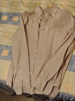Camisa Álvaro Moreno Beige Talla M