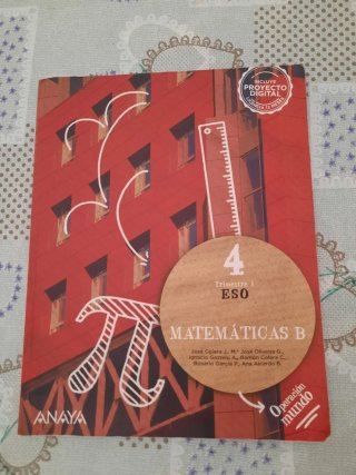 Pack libros matemáticas 4 ESO ANAYA