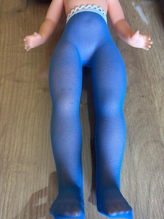 Medias azules para Nancy