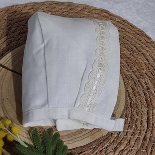 Vestido ceremonia con capota bebé niña
