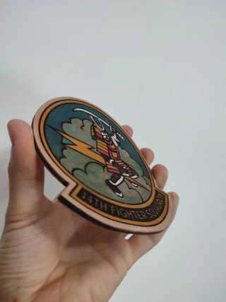 Parche en cuero 14th Fighter Squadron