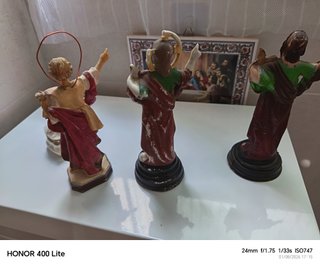 Figuras religiosas San Pancracio y otras