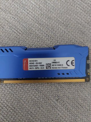 Memoria RAM DDR3 Kingston HyperX Azul