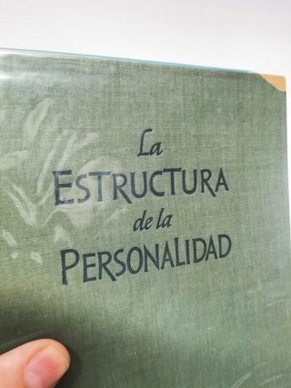 Libro, la estructura de la personalidad, Philipp Lersch , 1971