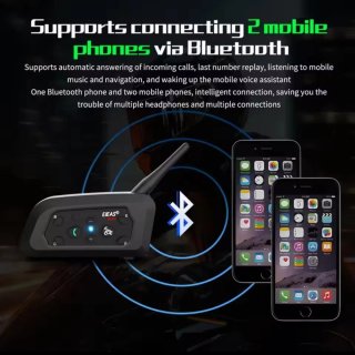Intercomunicador Moto EJEAS V6 Pro+