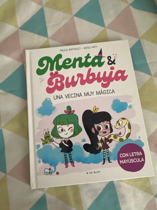 Menta y Burbuja. 1 y 2libro infantil con mayúscula