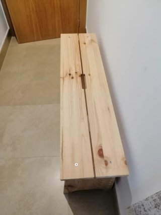 Banco de madera perjohan ikea