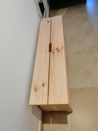 Banco de madera perjohan ikea