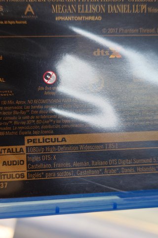 Blu-ray el hilo invisible