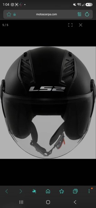 Casco jet LS2