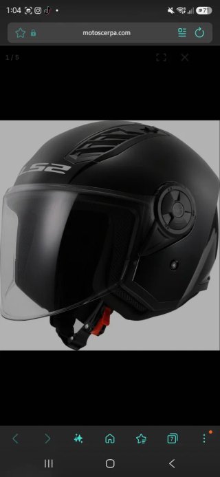 Casco jet LS2