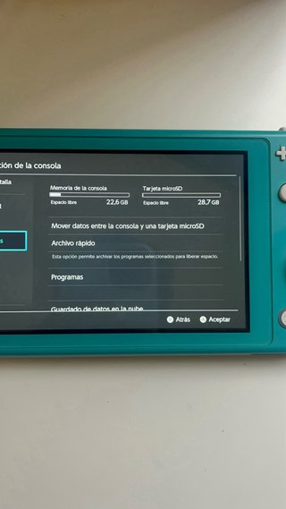 Nintendo Switch Lite Turquesa + Funda+ SD 32GB