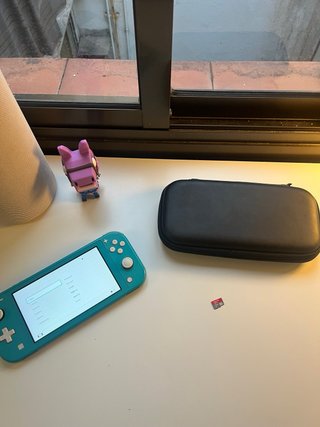 Nintendo Switch Lite Turquesa + Funda+ SD 32GB