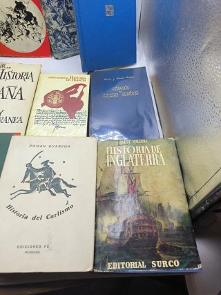 Libros de historia variada 10€ unidad