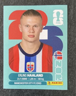 Cromos Erling Haaland Panini FIFA 2026