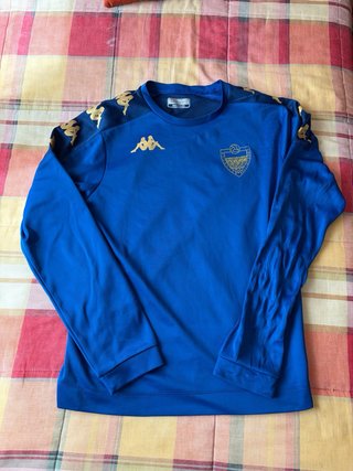 Sudadera Kappa Azul y Dorada