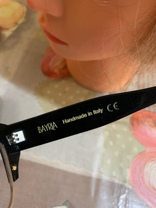 Occhiali Bayria neri e oro