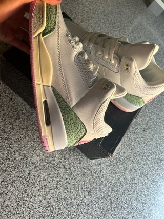 Jordan 3 Verdi e Rosa