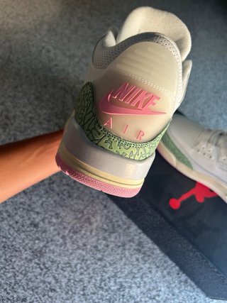 Jordan 3 Verdi e Rosa