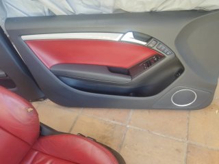 Asientos Audi S5 Cuero Rojo