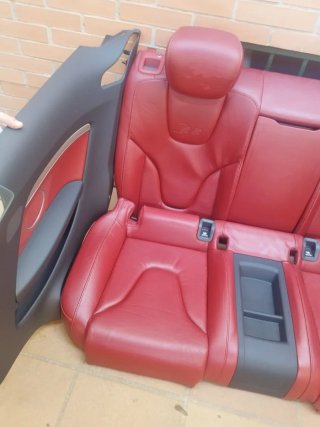 Asientos Audi S5 Cuero Rojo