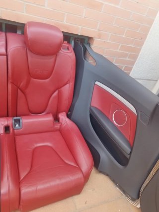 Asientos Audi S5 Cuero Rojo
