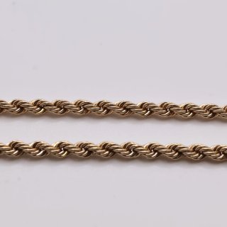 Cadena Cordón Salomónico Oro 18k 60cm 3mm