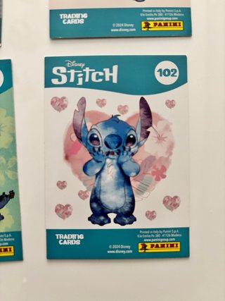 Cromos de Lilo y Stitch