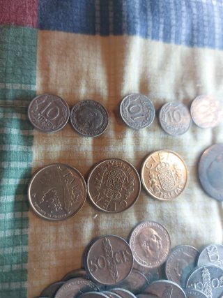 Lote monedas España